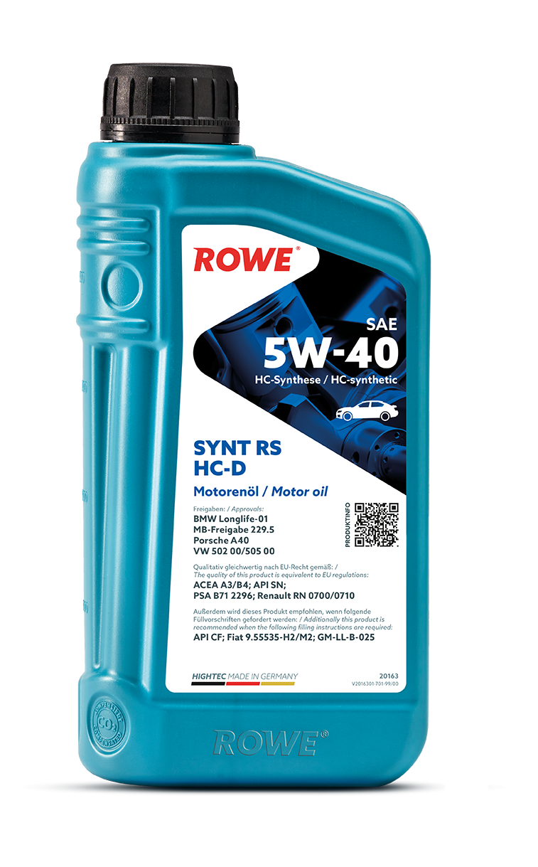 HIGHTEC SYNT RS SAE 5W-40 HC-D